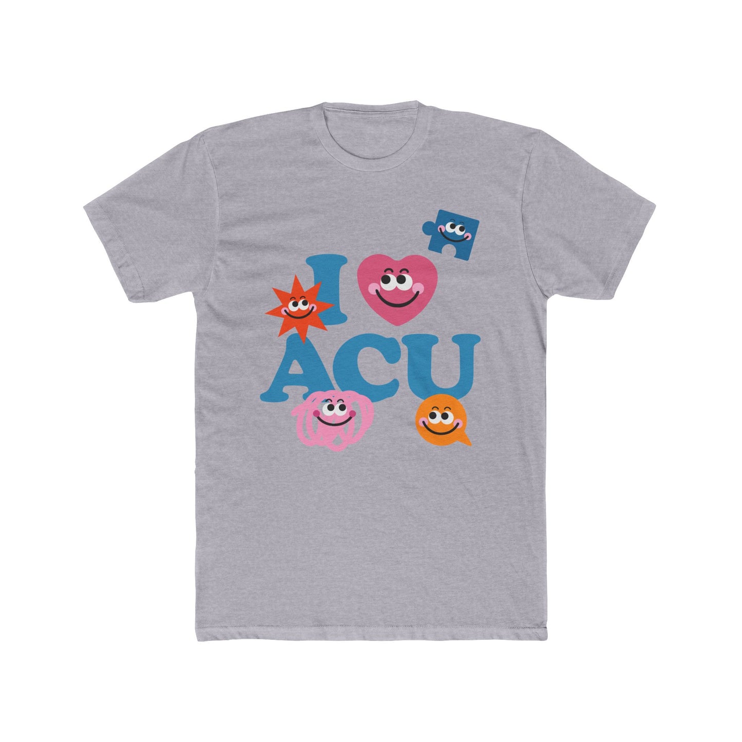 ILoveACU Unisex Cotton Crew Tee