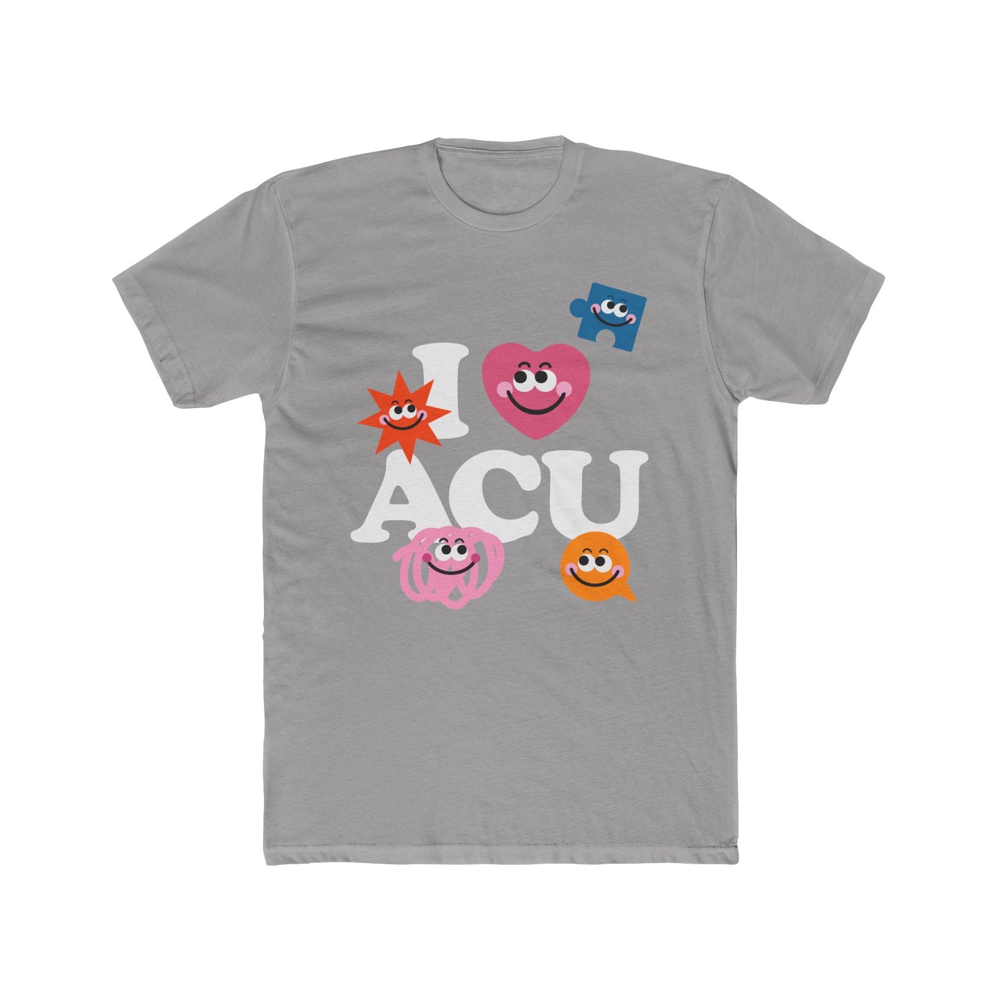 ILoveACU Unisex Cotton Crew Tee