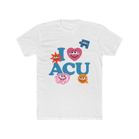 ILoveACU Unisex Cotton Crew Tee