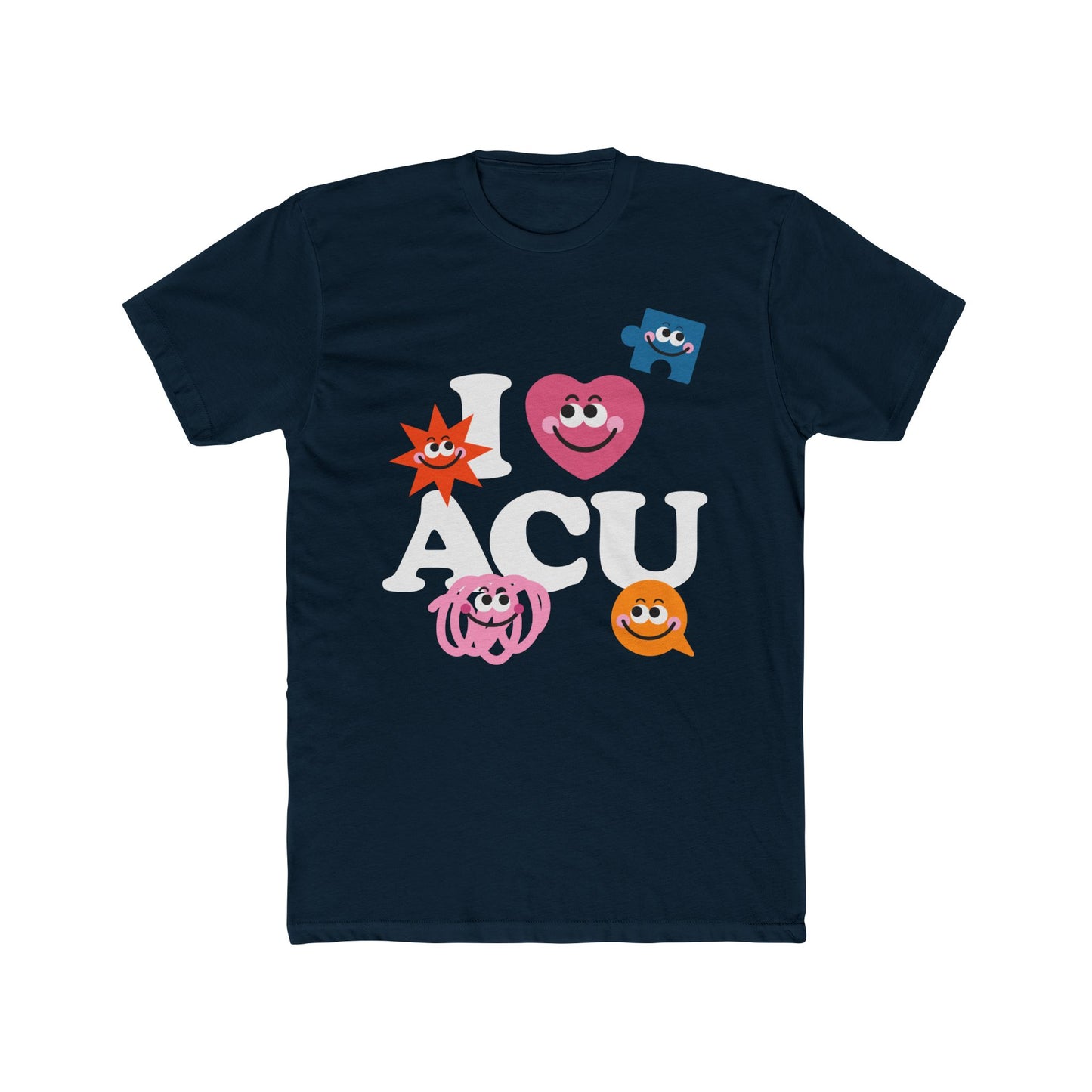ILoveACU Unisex Cotton Crew Tee